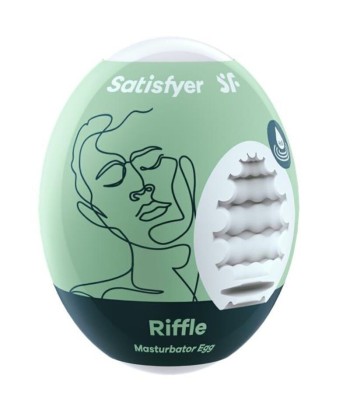 SATISFYER - RIFFLE HUEVO MASTUBADOR