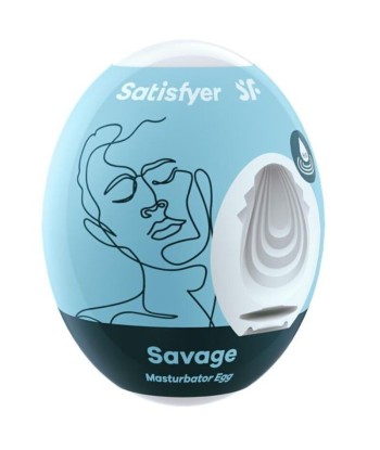 SATISFYER - SAVAGE HUEVO MASTURBADOR