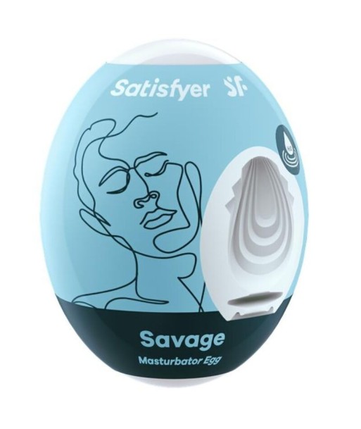 SATISFYER - SAVAGE HUEVO MASTURBADOR SATISFYER - SAVAGE HUEVO MASTURBADOR