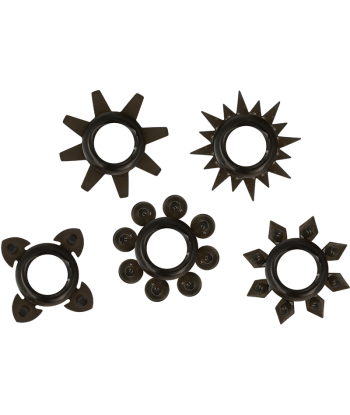 OHMAMA - SET 5 ANILLOS SILICONA TESTÍCULOS Y PENE