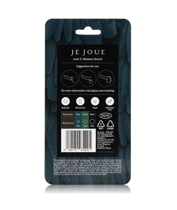 JE JOUE - ANILLO SILICONA AZUL - ESTRANGULAMIENTO MINIMO