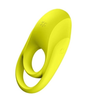 SATISFYER - SPECTACULAR DUO ANILLO VIBRADOR AMARILLO