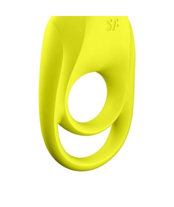 SATISFYER - SPECTACULAR DUO ANILLO VIBRADOR AMARILLO