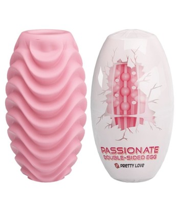 PRETTY LOVE - HUEVO MASTURBADOR DOBLE CARA ROSA