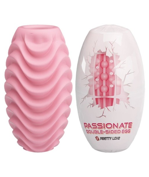 PRETTY LOVE - HUEVO MASTURBADOR DOBLE CARA ROSA