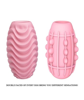 PRETTY LOVE - HUEVO MASTURBADOR DOBLE CARA ROSA