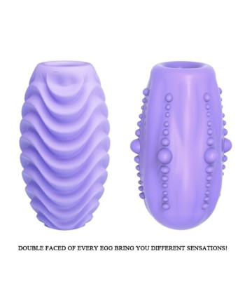 PRETTY LOVE - HUEVO MASTURBADOR DOBLE CARA LILA