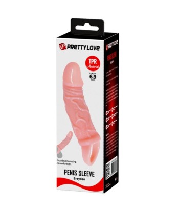 BAILE - FUNDA EXTENSORA PENE CON STRAP PARA TESTÍCULOS 13.5 CM