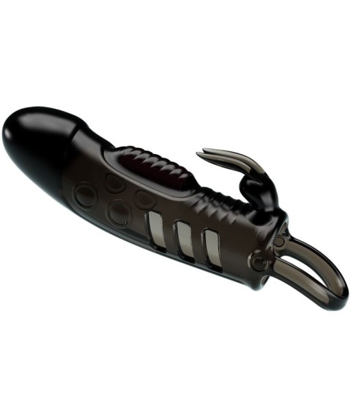 PRETTY LOVE - SLOANE FUNDA PENE RABBIT NEGRO PRETTY LOVE - SLOANE FUNDA PENE RABBIT NEGRO