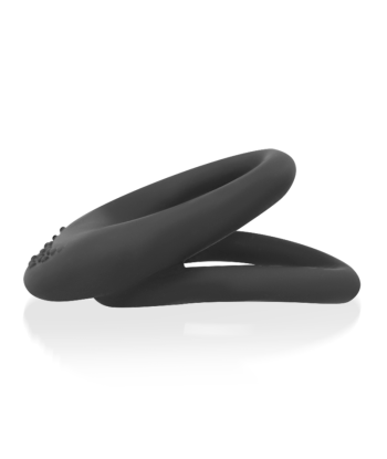 OHMAMA FETISH - DOBLE ANILLO SILICONA 3.5 CM -4.5 CM