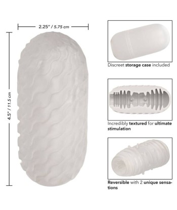 CALEXOTICS - REVERSIBLE RIBBED STROKER