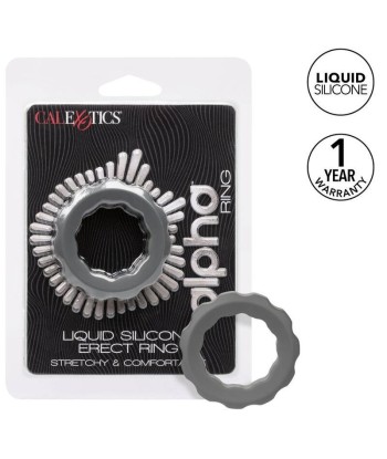 CALEXOTICS - ALPHA ERECT RING GRIS