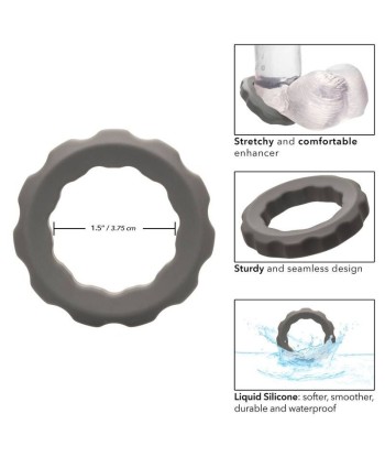 CALEXOTICS - ALPHA ERECT RING GRIS
