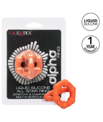 CALEXOTICS - ALPHA ALL STAR RING NARANJA