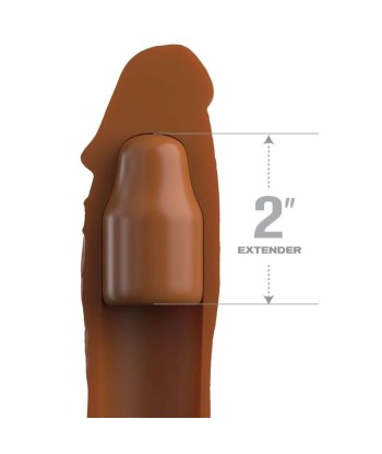 FANTASY X- TENSIONS - PIPEDREAMS SLEEVE 20,32 CM 5,00 CM INCH PLUG CARAMEL