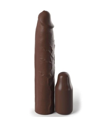 FANTASY X- TENSIONS - PIPEDREAMS SLEEVE 22,86 CM 7,62 CM PLUG BROWN