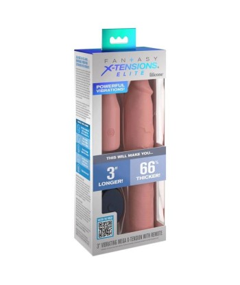 FANTASY X- TENSIONS - PIPEDREAMS SLEEVE 22,86 CM 7,62 CM PLUG REMOTE SKIN