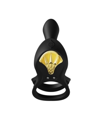 ZALO - BAYEK ANILLO VIBRADOR CONTROL REMOTO PAREJAS NEGRO