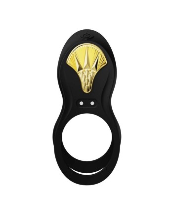ZALO - BAYEK ANILLO VIBRADOR CONTROL REMOTO PAREJAS NEGRO