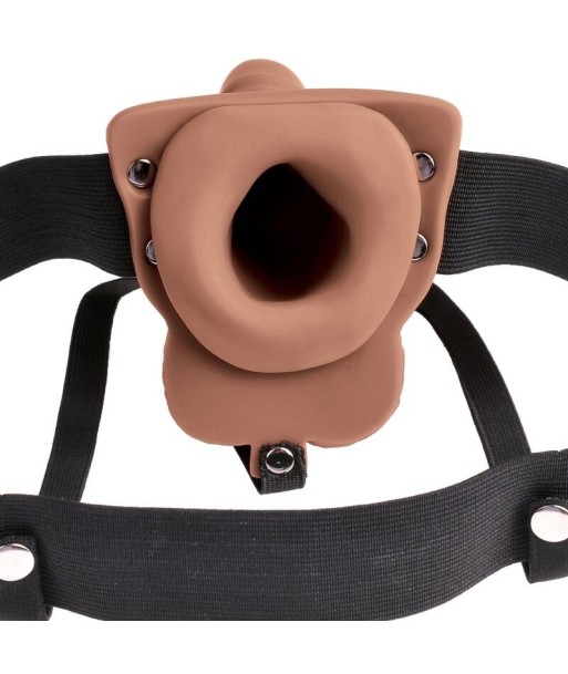 FETISH FANTASY SERIES - ARNÉS AJUSTABLE PENE REALÍSTICO CON TESTÍCULOS RECARGABLE Y VIBRADOR 15 CM FETISH FANTASY SERIES - ARNÉS AJUSTABLE PENE REALÍSTICO CON TESTÍCULOS RECARGABLE Y VIBRADOR 15 CM