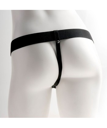 FETISH FANTASY SERIES - ARNÉS AJUSTABLE PENE REALÍSTICO CON TESTÍCULOS RECARGABLE Y VIBRADOR 15 CM