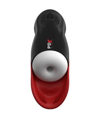 PDX ELITE - MASTURBADOR STROKER FAP-O-MATIC PRO CON BASE PARA TESTÍCULOS