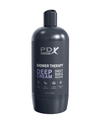 PDX PLUS - MASTURBADOR STROKER DISEÑO DISCRETO DE BOTE CHAMPU DEEP CREAM