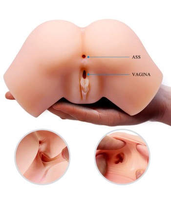 CRAZY BULL - VAGINA Y ANO REALÍSTICOS VIBRADOR SAMANTHA