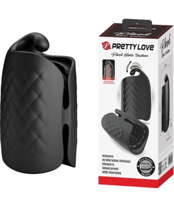 PRETTY LOVE - MASTURBADOR MANUAL PARA GLANDE VIBRADOR RECARGABLE