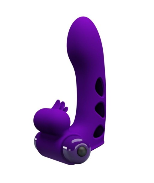 PRETTY LOVE - ORLANDO FUNDA DE DEDO VIBRADOR MORADO