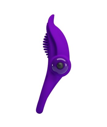 PRETTY LOVE - ANILLO VIBRADOR PARA PENE MORADO
