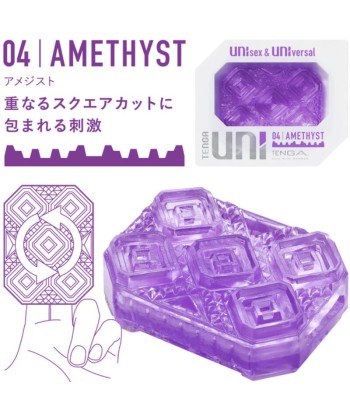 TENGA - UNI AMETHYST MASTURBADOR DEDAL