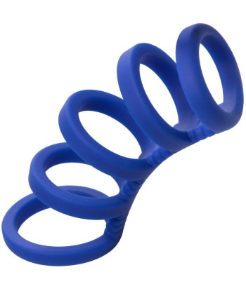 CALEXOTICS - ADMIRAL JAULA XTREME PARA PENE AZUL