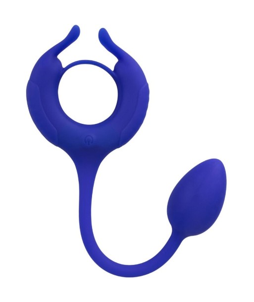 CALEXOTICS - ADMIRAL ANILLO CON PESO PARA PENE AZUL CALEXOTICS - ADMIRAL ANILLO CON PESO PARA PENE AZUL