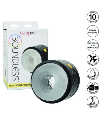 CALEXOTICS - BOUNDLESS MASTURBADOR DOBLE MOTOR