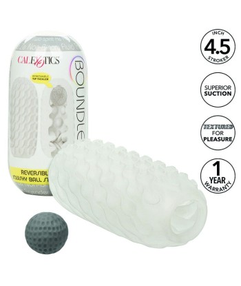 CALEXOTICS - BOUNDLESS STROKER BLANDO REVERSIBLE GRIS
