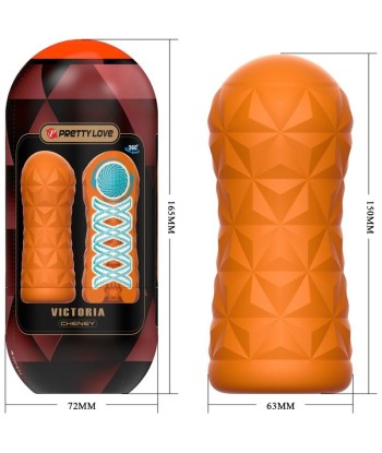 PRETTY LOVE - MASTURBADOR VICTORIA CHENEY NARANJA
