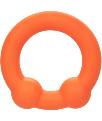 CALEXOTICS - ALPHA ANILLO DOBLE BOLA NARANJA
