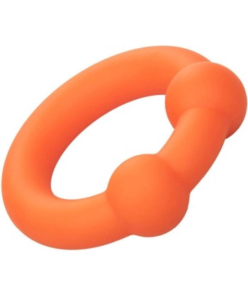 CALEXOTICS - ALPHA ANILLO DOBLE BOLA NARANJA