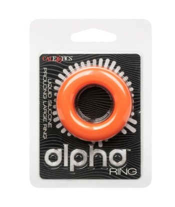 CALEXOTICS - ALPHA ANILLO PROLONG GRANDE NARANJA