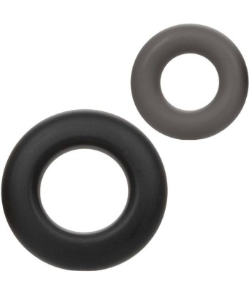 CALEXOTICS - ALPHA SET DE 2 ANILLOS PROLONG GRIS