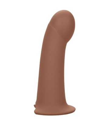 CALEXOTICS - PERFORMANCE MAXX EXTENSIÓN CON ARNÉS PIEL MORENO