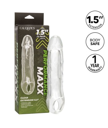 CALEXOTICS - PERFORMANCE MAXX EXTENSIÓN CLARA 6,5 TRANSPARENTE