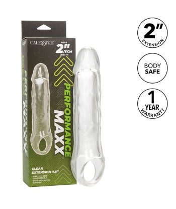 CALEXOTICS - PERFORMANCE MAXX EXTENSIÓN CLARA 7,5 TRANSPARENTE