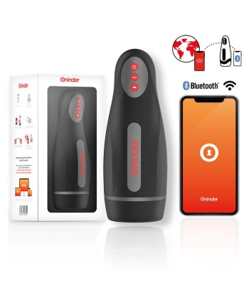 ONINDER - SEOUL MASTURBADOR MASCULINO DE COMPRESION Y VIBRACIÓN - APP GRATUITA
