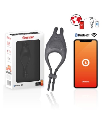 ONINDER - PAMPA ANILLO VIBRADOR AJUSTABLE Y MULTIPOSICION - APP GRATUITA