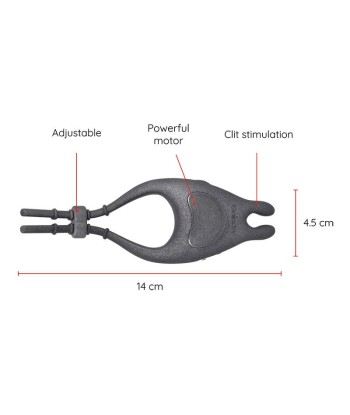 ONINDER - PAMPA ANILLO VIBRADOR AJUSTABLE Y MULTIPOSICION - APP GRATUITA