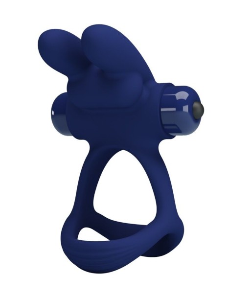 PRETTY LOVE - FRANCISCO DOBLE ANILLO VIBRADOR RABBIT AZUL PRETTY LOVE - FRANCISCO DOBLE ANILLO VIBRADOR RABBIT AZUL