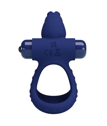 PRETTY LOVE - LUCHITO DOBLE ANILLO VIBRADOR RABBIT AZUL