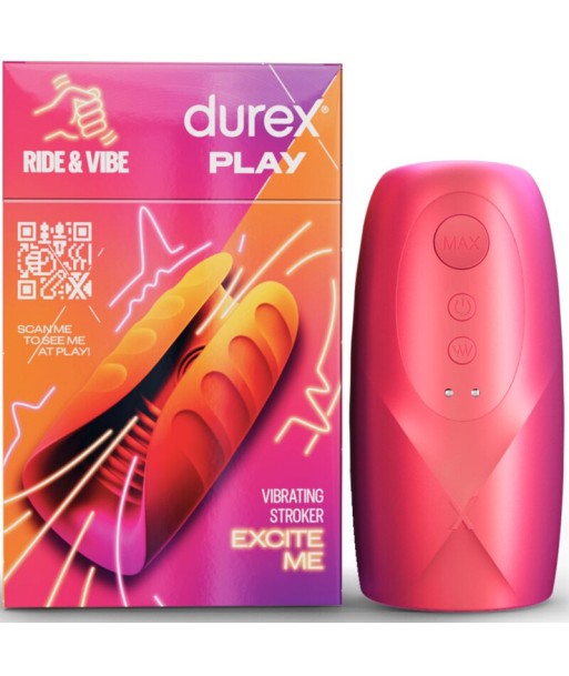 DUREX - TOY MASTURBADOR VIBRADOR RIDE and VIBE DUREX - TOY MASTURBADOR VIBRADOR RIDE and VIBE